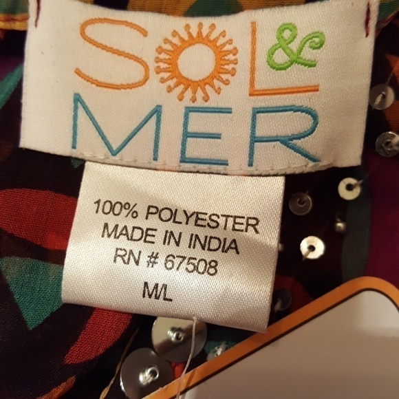 Sol & MER TUNIC /cover-up - Picture 7 of 8